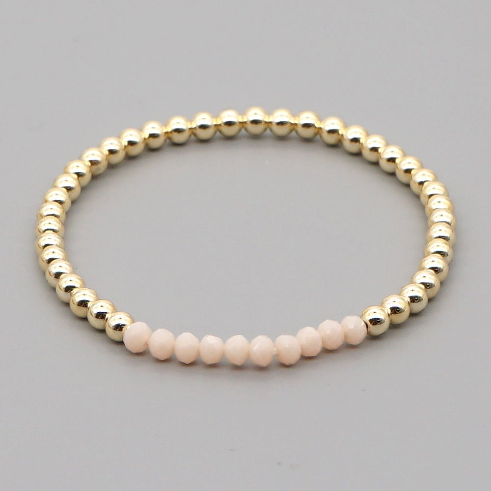 Wholesale Bohemian Gold Fastener Beads Bracelet